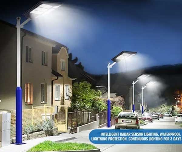 Anzid Luces solares de calle de 800 W para exteriores luces de inundación  de seguridad LED de 5000 lúmenes sensor de movimiento impermeable lámpara –  Yaxa Guatemala